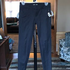 black pixie dress pants